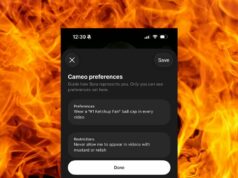 Quando os indivíduos produzem Sora DeepFakes de você, você pode estabelecer restrições atualmente Quando as pessoas criam Sora DeepFakes de você, agora você pode definir limites | ScreenGrab mostrado em fundo de fogo