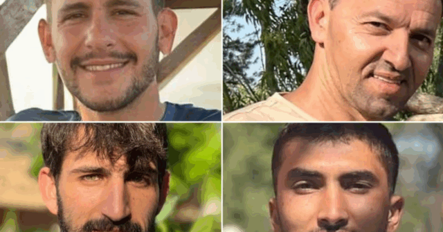 Quatro reféns mortos retornaram a Israel com cerimônia de salmo e bandeira

