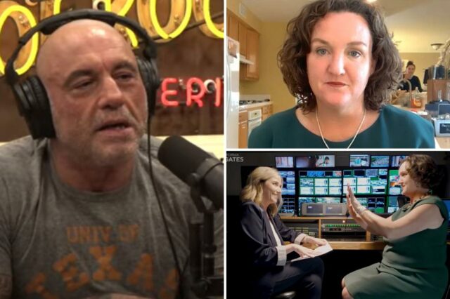 'Que monstro!' Joe Rogan critica a 'senhora maluca' Katie Porter por causa de explosões virais de funcionários

