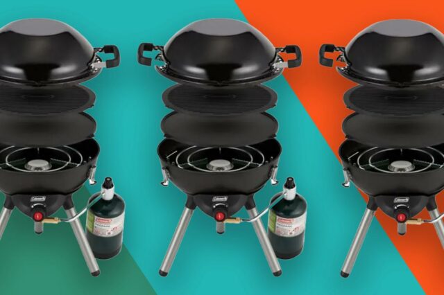 Quem está com fome? Compre este Coleman Grill portátil e economize mais de 40%

