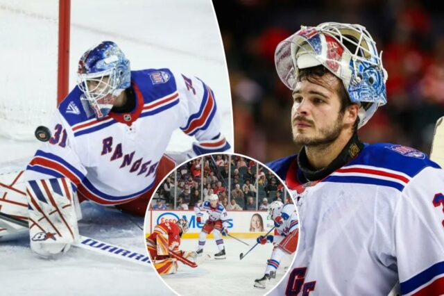 Rangers entregam a vitória ao pior Flames da NHL pela Rangers entregam a vitória ao pior Flames da NHL pela terceira derrota consecutiva