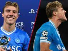 Rasmus Hojlund envia uma mensagem eficaz para os seguidores masculinos de UTD e Napoli após apoio vs esportivo, ele revela seu verdadeiro estado de espírito O atacante do Manchester United e da Dinamarca Rasmus Hojlund após a partida da Liga dos Campeões entre Napoli e Sporting CP no Diego Armando Maradona Stadium em 2025 em Nápoles, Itália.