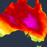 Recordes caem em toda a Austrália após segunda-feira escaldante