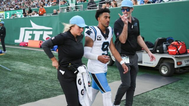 Recurso: Panthers' Youthful tem alta tensão na articulação do tornozelo 


