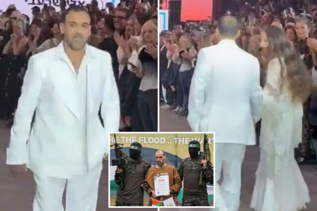 Reféns israelenses libertados desfilam para abrir a Tel Aviv Fashion Reféns israelenses libertados desfilam para abrir a Tel Aviv Fashion Week