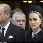 O Príncipe William e a Princesa Kate apoiam totalmente a decisão do Rei de retirar de Andrew o título de Príncipe e despejá-lo da Royal Lodge