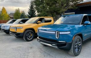 Rivian certamente pagará US $ 250 milhões para resolver a reclamação sobre o aumento da taxa de R1 Rivian R1T line up Colorado