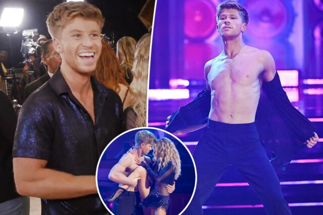Robert Irwin jorra sobre a performance 'DWTS' sem camisa - e influxo de DMs de garotas americanas: 'continue chegando!'

