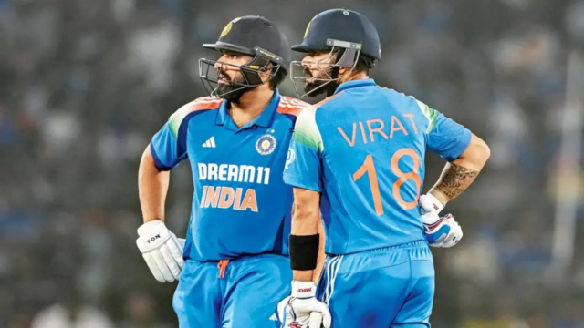 Rohit Sharma e Virat Kohli partem para a Austrália para coleta ODI de 3 partidas 

