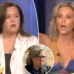 Rosie O'Donnell alega sua luta em 'The View' com Elisabeth Hasselbeck foi 'uma configuração' do produtor