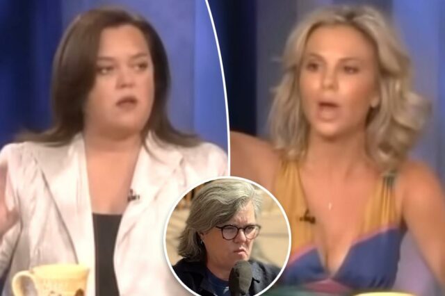 Rosie O'Donnell alega sua luta em 'The View' com Elisabeth Hasselbeck foi 'uma configuração' do produtor

