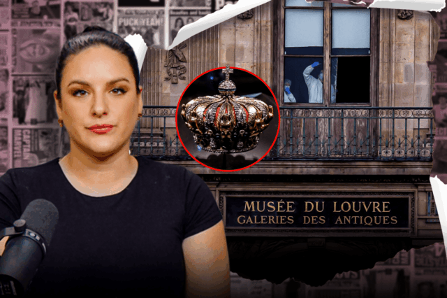 Roubo de joias descarado no Louvre, Israel ataca Gaza, complexo de Jesus do ex-congressista

