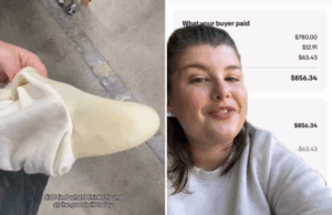 Roupa feminina de Halloween ‘suja’ de segunda mão por US $ 5, é vendida por mais de US $ 700 no ebay.com Roupa feminina de Halloween 'suja' de segunda mão por US $ 5, é vendida por mais de US $ 700 no ebay.com