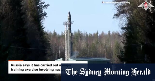 Rússia publica vídeo de exercícios nucleares após adiamento da cúpula Putin-Trump

