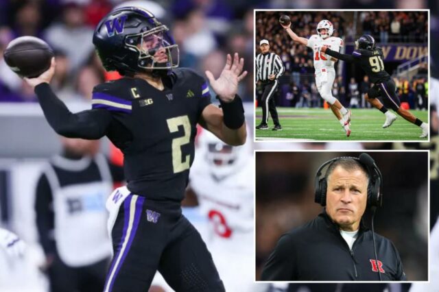Rutgers não consegue impedir Demond Williams Jr. em uma derrota feia para Washington

