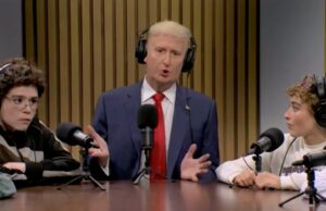 ‘SNL’: Trump fala com George Santos, “Sim, King!” Marchas e doces no episódio de Sabrina Carpenter 'SNL': Trump fala com George Santos, “Sim, King!” Marchas e doces no episódio de Sabrina Carpenter