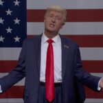 'SNL' começa a 51 da temporada com Donald Trump alertando o elenco para não “ir longe demais” na abertura do esboço