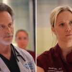 Chicago Med Steven Weber chama Archer e Hannah Baby Twist Gutsy Ripley