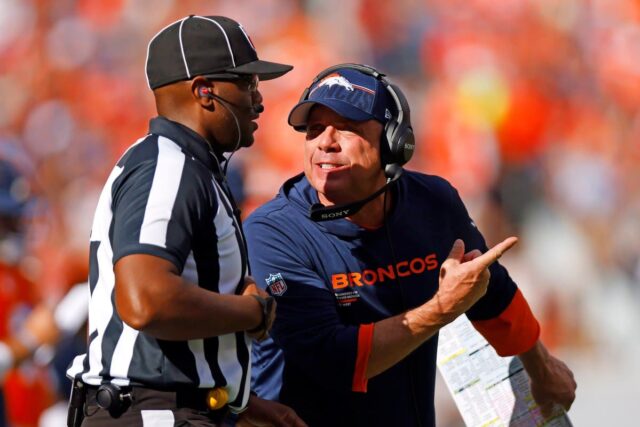 Denver Broncos head coach Sean Payton