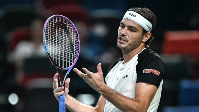 Shanghai Masters 2025: Taylor Fritz está com Mpetshi Pericard de grande servidor 

