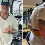 Dwayne 'The Rock' Johnson's Workout Shots