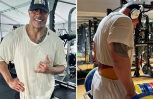 ‘Shatter’ através dessas fotos do exercício de Dwayne Johnson! Dwayne 'The Rock' Johnson's Workout Shots