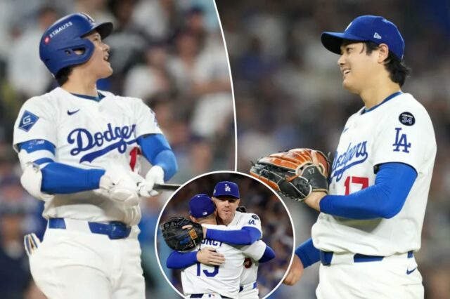 Shohei Ohtani faz tudo em uma noite sobrenatural para mandar os Dodgers de volta à World Series

