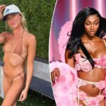 A guarda da febre, Sophie Cunningham, disse que mandou uma mensagem para seus agentes para ajudá-los a conseguir seu lugar na passarela da Victoria's Secret.