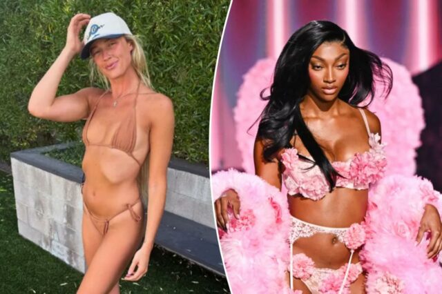 A guarda da febre, Sophie Cunningham, disse que mandou uma mensagem para seus agentes para ajudá-los a conseguir seu lugar na passarela da Victoria's Secret.
