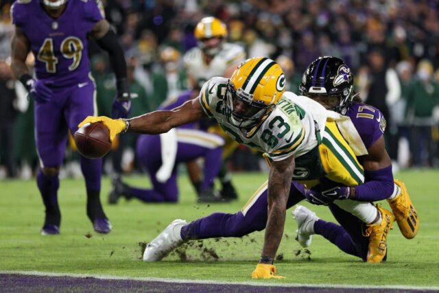 Steelers autorizará Super Dish Champ WR anterior com laços de former Packers WR Marquez Valdes-Scantling