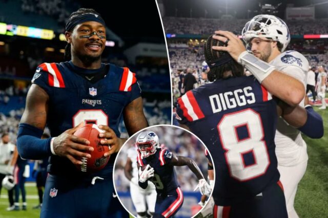 Stefon Diggs recebe suas contas de vingança com o jogo monstro para Patriots: '100 %' pessoal

