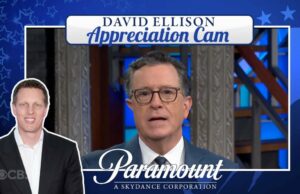 Stephen Colbert proclama seu amor pelo CEO da Paramount, David Ellison: ‘Isso deveria dar aos Estados Unidos um par por muito mais meses’ | Stephen Colbert proclama seu amor pelo CEO da Paramount, David Ellison: 'Isso deveria dar aos Estados Unidos um par por muito mais meses' |