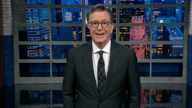 Stephen Colbert se enfurece contra '67' ser eleito a palavra Jogar