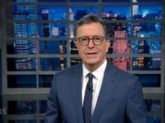 Stephen Colbert se pergunta se Trump realmente assinou o projeto de lei para liberar os arquivos de Epstein: ‘Ele assinará qualquer coisa diante das câmeras’, exceto isso? | Vídeo Stephen Colbert tira sarro de Trump sendo conduzido pelo novo primeiro-ministro do Japão: 'É como levar o avô ao shopping' |