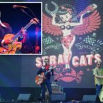 Stray Cats cancela toda a turnê pelos EUA enquanto o vocalista Brian Setzer luta contra uma 'doença grave'