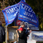 O candidato presidencial republicano, ex -presidente Donald Trump, fala na Convenção Nacional Libertária no Washington Hilton em Washington, sábado, 25 de maio de 2024. (AP Photo/Jose Luis Magana)