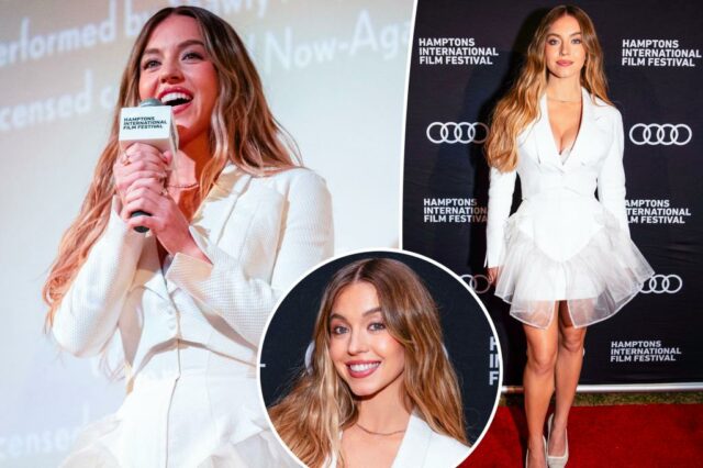 Sydney Sweeney é cheia de curvas em um tutu vintage no Festival Internacional de Cinema de Hamptons de 2025

