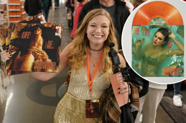 Taylor Swift 'The Life of a Showgirl' VinyL Records está isento das tarifas de Trump - eis o porquê

