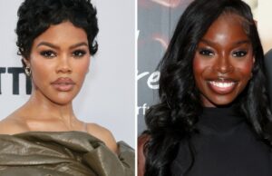Teyana Taylor é eleita Artista do Ano, Love Island Olandria Carthen dos Estados Unidos ganha prêmio de opção individual para Ebony Power 100 Gala (EXCLUSIVO) Teyana Taylor é eleita Artista do Ano, Love Island Olandria Carthen dos Estados Unidos ganha prêmio de opção individual para Ebony Power 100 Gala (EXCLUSIVO)