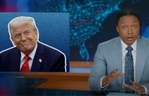 ‘The Daily Program’ questiona o autoproclamado título de ‘Chefe de Estado da Tranquilidade’ de Trump após a barganha de cessar-fogo em Gaza: ‘Isso é incrível’ | 'The Daily Program' questiona o autoproclamado título de 'Chefe de Estado da Tranquilidade' de Trump após a barganha de cessar-fogo em Gaza: 'Isso é incrível' |