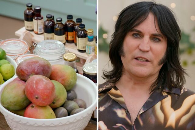'The Great British Baking Show' apresenta uma reviravolta no estilo Chef ', The Gingham Pantry: “Use o que você escolhe”, Noel Fielding Crows

