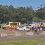 Toddler transportou para o hospital depois de ser atingido de carro na costa sul de NSW