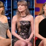 Todos os trajes da turnê de imprensa de 'The Life of a Showgirl' de Taylor Swift, desde toques de laranja até florais no estilo Ophelia