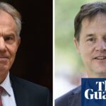 Tony Blair e Nick Clegg organizaram um jantar proporcionando aos empregadores de tecnologia acessibilidade ao padre do Reino Unido
