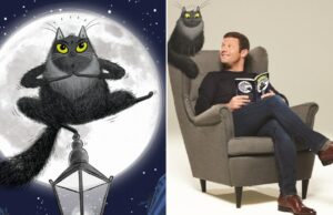 ‘Toto the Ninja Feline’ salta da página da web para a fase da música da noite de abertura 'Toto the Ninja Feline' salta da página da web para a fase da música da noite de abertura