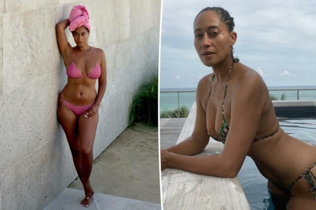 Tracee Ellis Ross ferve em fotos de biquíni ao comemorar Tracee Ellis Ross ferve em fotos de biquíni ao comemorar seu 53º aniversário: 'Mais malvada do que nunca'