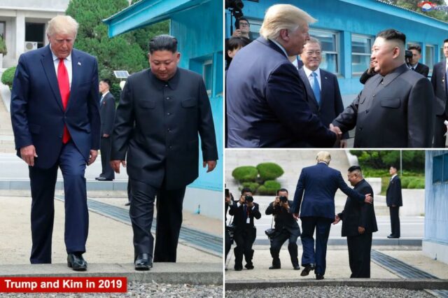Trump aberto a negociações com Kim Jong Un 'sem condições pré -condições' antes da viagem à Coréia do Sul

