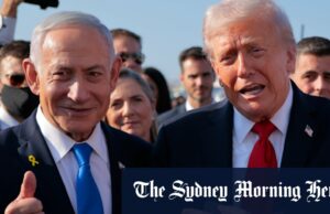 Trump aposta como pacificador global, diz que instou Netanyahu a vencer Trump aposta como pacificador global, diz que instou Netanyahu a vencer