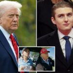 Trump compartilha atualizações sobre o progresso de Barron na NYU no vlog da neta Kai