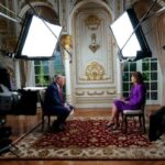 Trump dá a primeira entrevista de '60 Minutes 'desde que processou a CBS - e a aquisição da rede de Bari Weiss